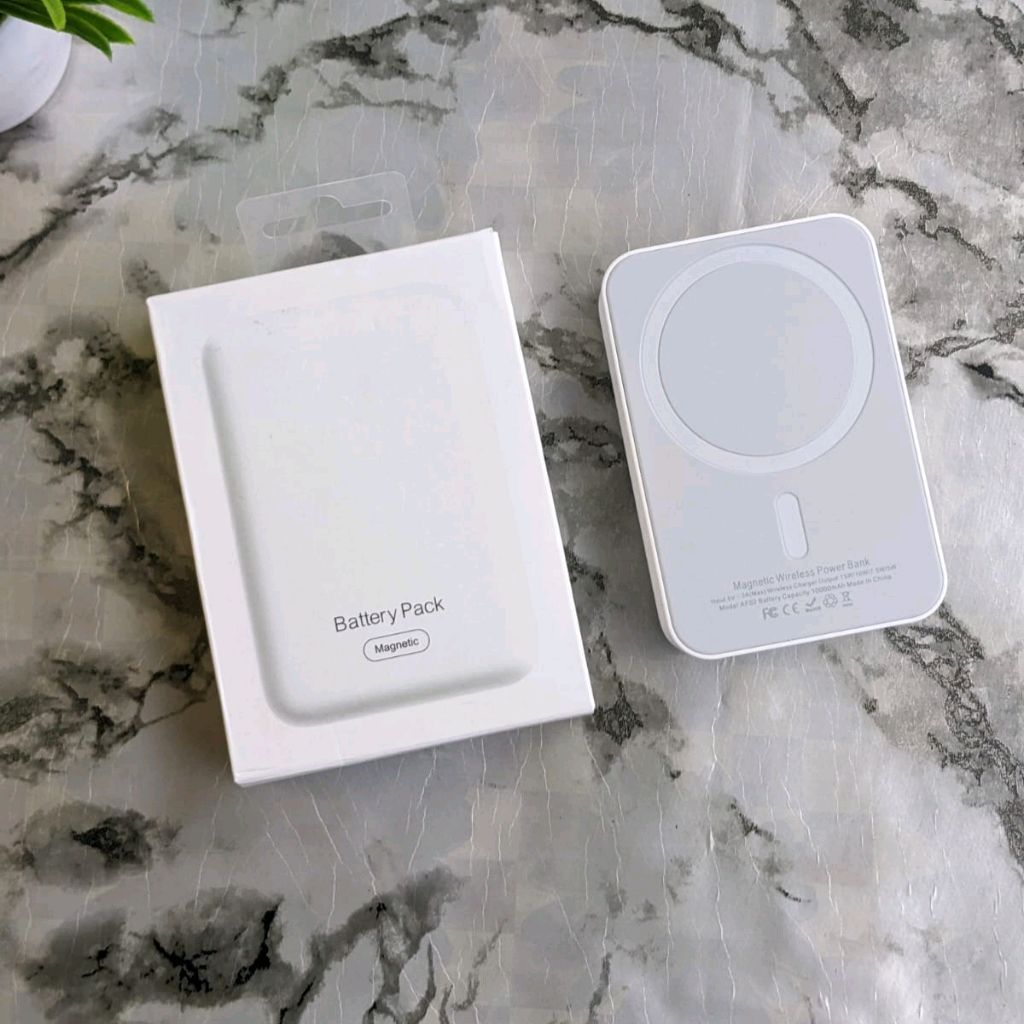 10000mAh Magsafe Wireless Charger – Portable Magnetic Power Bank