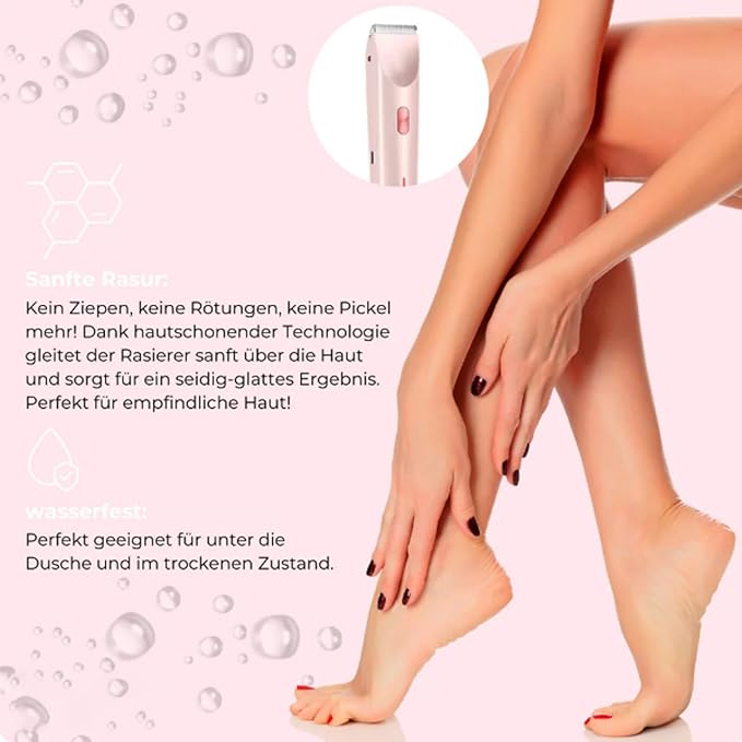 SilkySplash 2-in-1 Women’s Razor & Trimmer – Smooth Precision & Total Freedom