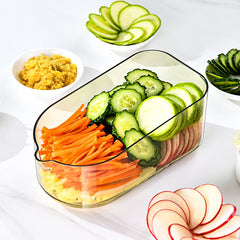 Multifunctional Transparent Vegetable Cutter