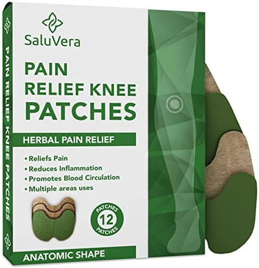 Professional Herbal Knee Plaster Patch – Fast Acting Moxa Heat Therapy | 100% Natural Pain Relief