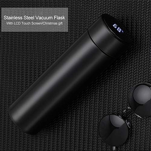 Vacuum Flask LED Temperature Display Water Bottle – 500ml