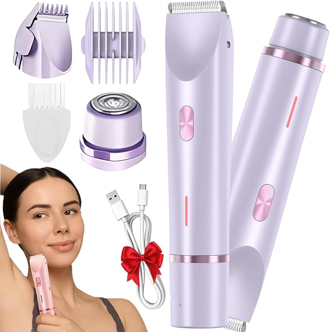 SilkySplash 2-in-1 Women’s Razor & Trimmer – Smooth Precision & Total Freedom
