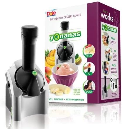 Frozen Fruit Ice Cream Maker Machine – Healthy Soft Serve Dessert Maker for Home