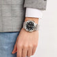 Casio Analogue Digital Mens Watch – Stainless Steel Black Dial 50M Water Resistant