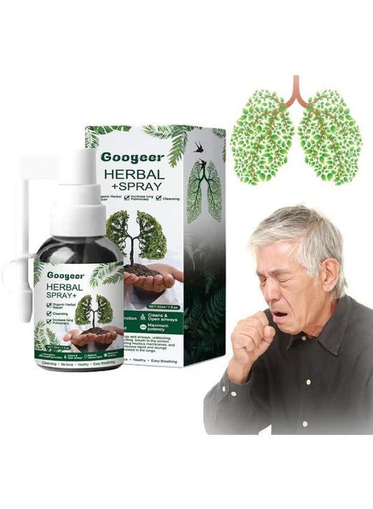 Herbal Lung Cleanse Mist – Natural Respiratory Support Spray | 100% Herbal Lung Detox