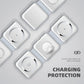 3-in-1 Wireless Charging Pad – Fast Charge iPhone, Apple Watch & AirPods with 15W Qi-Certified Stand