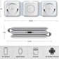 3-in-1 Wireless Charging Pad – Fast Charge iPhone, Apple Watch & AirPods with 15W Qi-Certified Stand