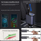 4-in-1 Retractable Car Charger – USB A, PD Port & 2 Retractable USB C Cables