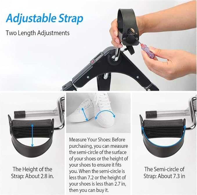 Arm Leg Exercise Peddler Machine – Under Desk Foldable Pedal Exerciser | Adjustable Resistance Mini Bike