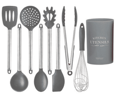 Modern and Simple Silicone Kitchen Utensil and Appliance Set