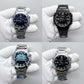 Casio Analogue Digital Mens Watch – Stainless Steel Black Dial 50M Water Resistant