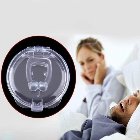Anti Snoring Nose Clip – Magnetic Nasal Dilator | Natural Snore Prevention Sleep Aid