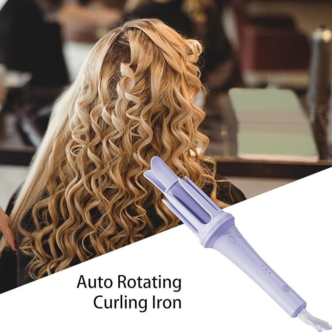 Automatic Curling Iron | One-Click Smart Hair Curler for Effortless, Frizz-Free Curls