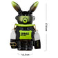 Bunny Robo Water Bottle 1100ml – Leak-Proof Kids Sipper with Straw & Sling