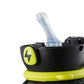 Bunny Robo Water Bottle 1100ml – Leak-Proof Kids Sipper with Straw & Sling