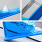 Cruise Ship Blue – Never-Sinking Fluid Drift Bottle Decoration