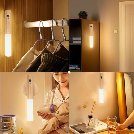 Motion Sensor Night Light – Magnetic LED Induction Lamp for Hallway & Bedroom