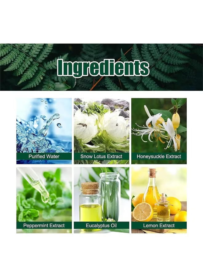 Herbal Lung Cleanse Mist – Natural Respiratory Support Spray | 100% Herbal Lung Detox