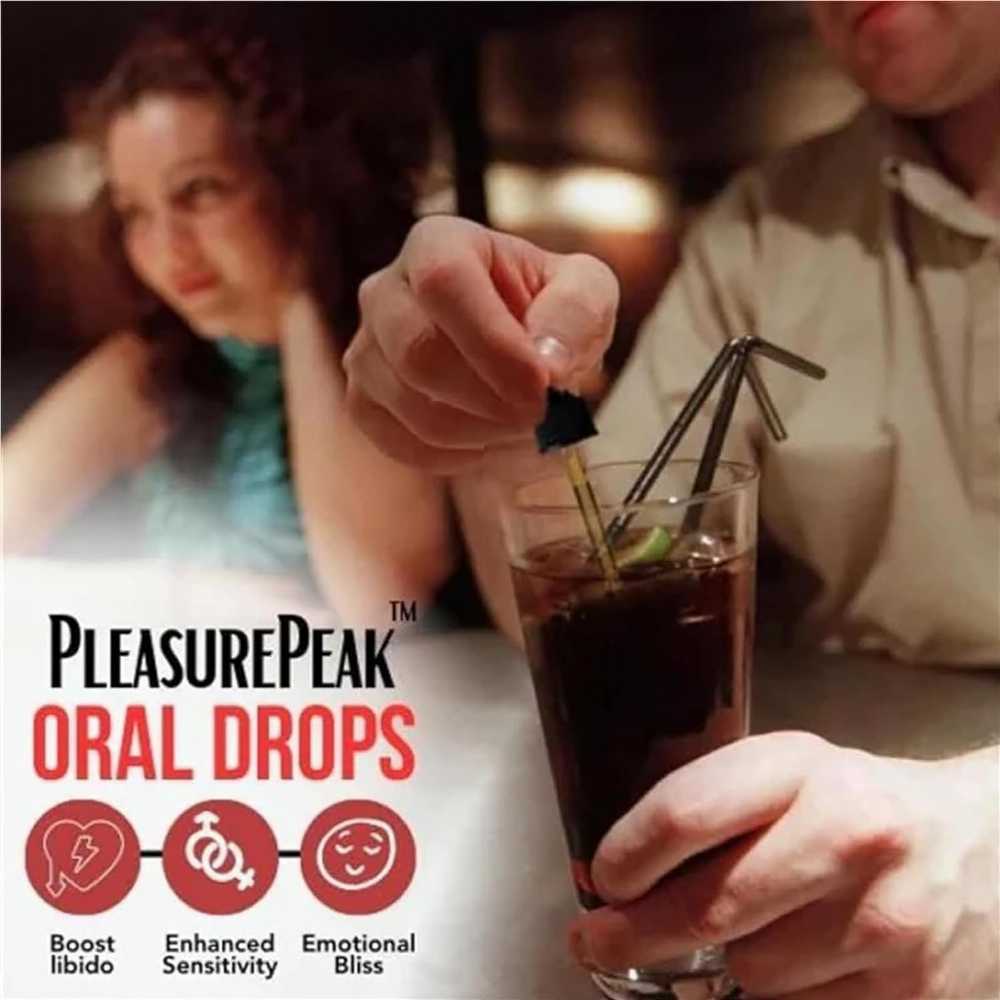 Happy Drops – PleasurePeak Oral Drops for Women | Natural Energy Boost & Intimate Wellness