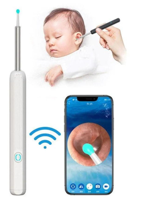 Wireless Ear Wax Removal Tool with Camera – HD Ear Cleaning Endoscope for iPhone & Android