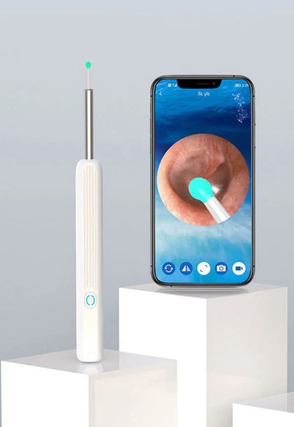 Wireless Ear Wax Removal Tool with Camera – HD Ear Cleaning Endoscope for iPhone & Android