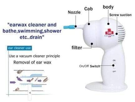 Effectively Ear Cleaner – Safe & Cordless Ear Wax Removal Device