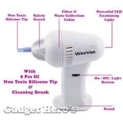 Effectively Ear Cleaner – Safe & Cordless Ear Wax Removal Device