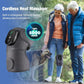 Electric Knee Massager – Heated Vibrating Knee Brace | 3-in-1 Cordless Pain Relief Wrap