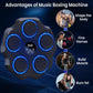 Electronic Musical Boxing Machine – 2025 Upgraded Bluetooth Wall-Mounted Punching Trainer | 9 Modes LED Light Boxing