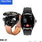 GTS 5 Smart Watch and Earbuds – AMOLED Round Dial with Heart Rate & Blood Pressure Monitor