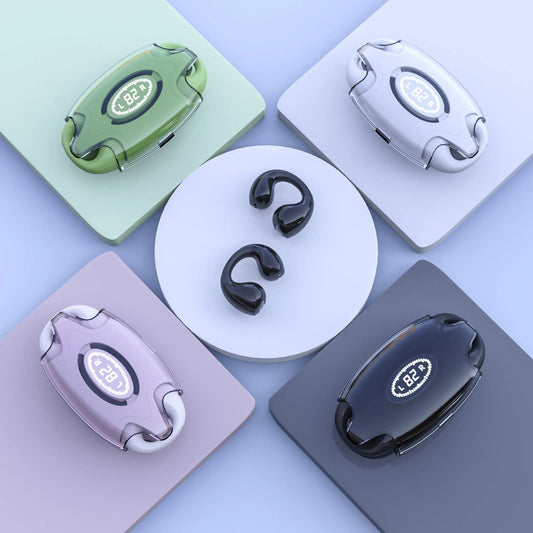Headset Bluetooth Earphones – In-Ear Noise Reduction TWS with Digital Display