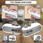 Mini Portable Bag Sealer – 2-in-1 Heat Sealer & Cutter with Rechargeable Battery