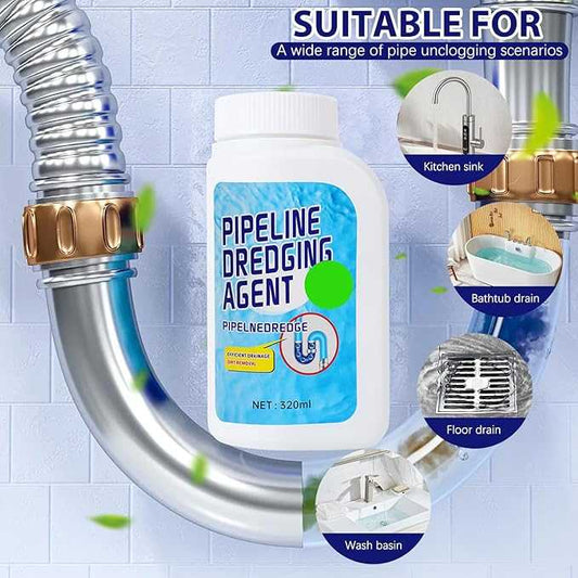 Pipeline Dredging Agent – Powerful Drain Cleaner Hair Dissolver Clog Remover
