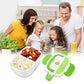 Portable Electric Lunch Box Heater – 12V Car Food Warmer with Steam Vent