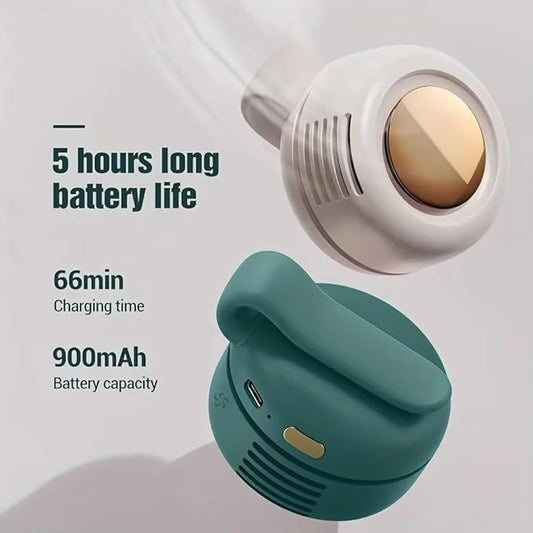 Portable Mini Bladeless Fan – Rechargeable Clip Fan (5V)