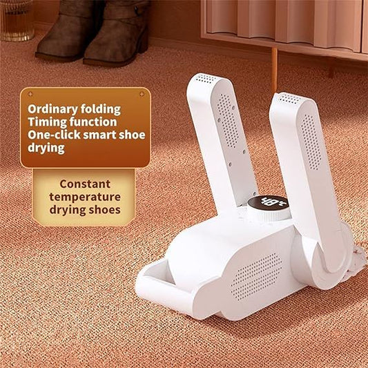 Electric Shoe Dryer – 42°C Constant Heat Boot Dryer with 120-Min Timer