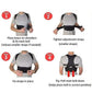 Shoulder Back Support Belt – Posture Corrector & Pain Relief Brace | Breathable Adjustable Fit