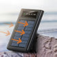 Solar Power Bank 20000mAh – Fast Charging with Built-in 4 Cables & Dual Flashlight