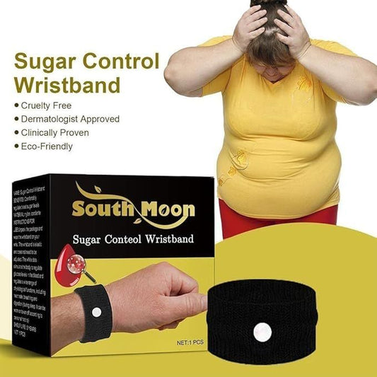Sugar Control Wristband – Natural Acupressure Blood Sugar Support | Adjustable Wellness Band