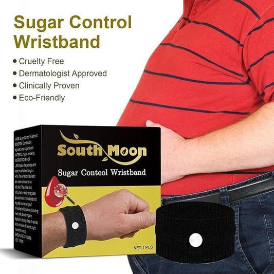 Sugar Control Wristband – Natural Acupressure Blood Sugar Support | Adjustable Wellness Band