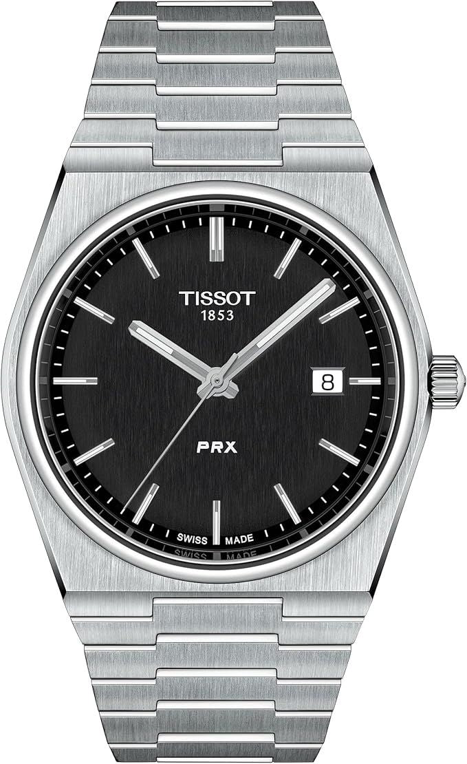 Tissot Men's Watch – Swiss Automatic Movement with 316L Stainless Steel & Butterfly Clasp