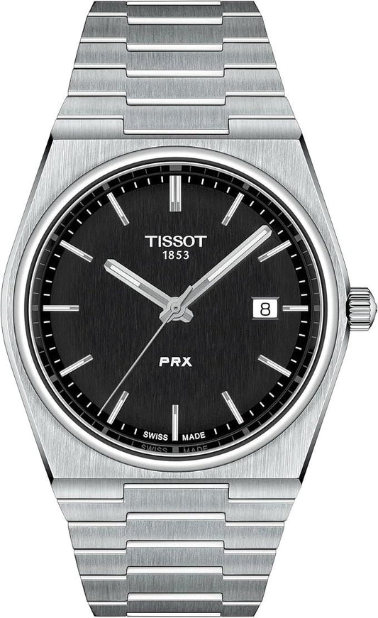 Tissot Men's Watch – Swiss Automatic Movement with 316L Stainless Steel & Butterfly Clasp