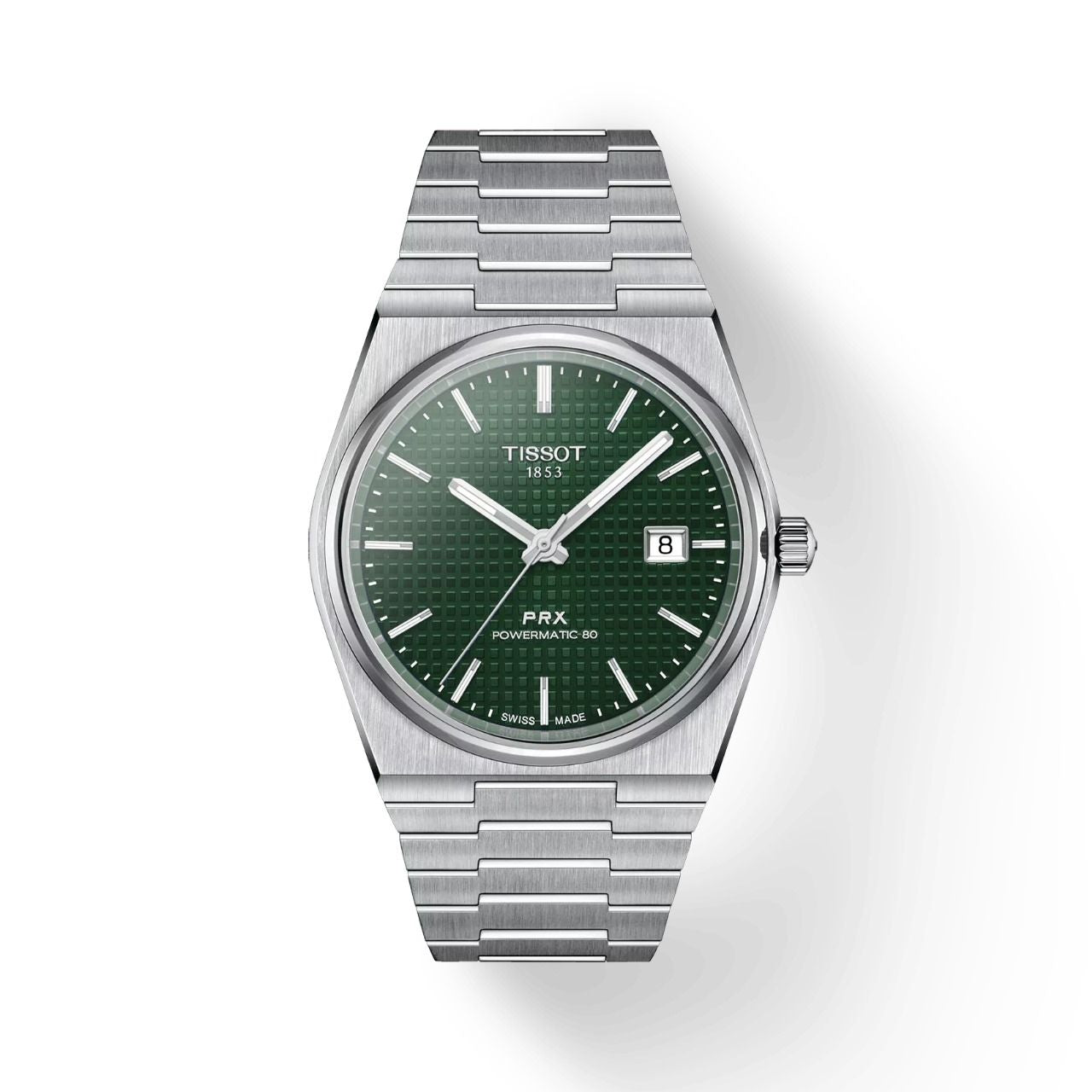 Tissot Men's Watch – Swiss Automatic Movement with 316L Stainless Steel & Butterfly Clasp