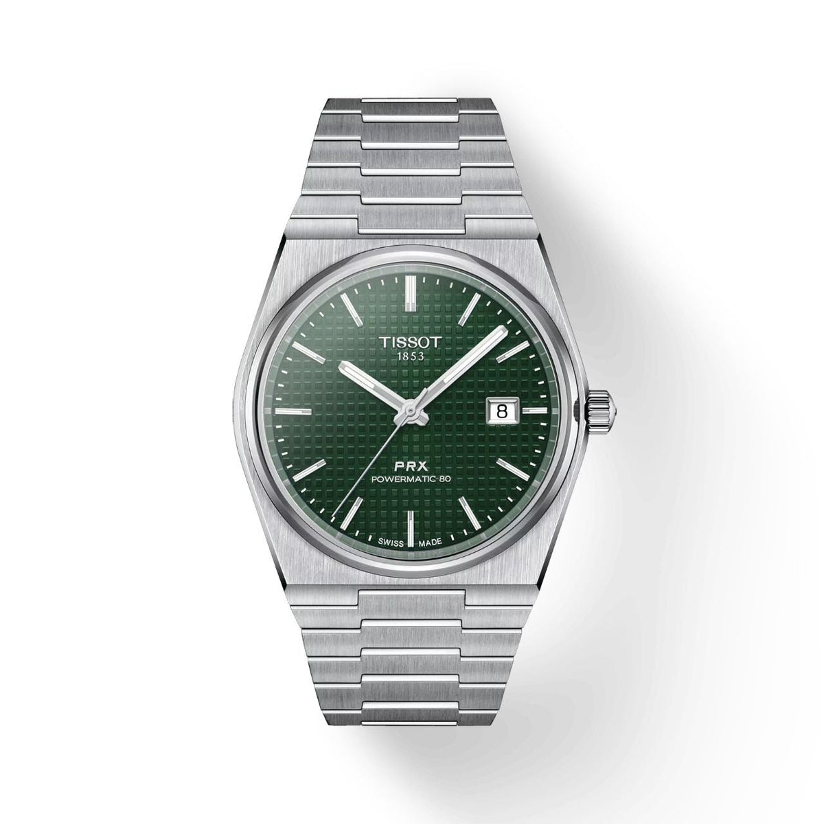 Tissot Men's Watch – Swiss Automatic Movement with 316L Stainless Steel & Butterfly Clasp