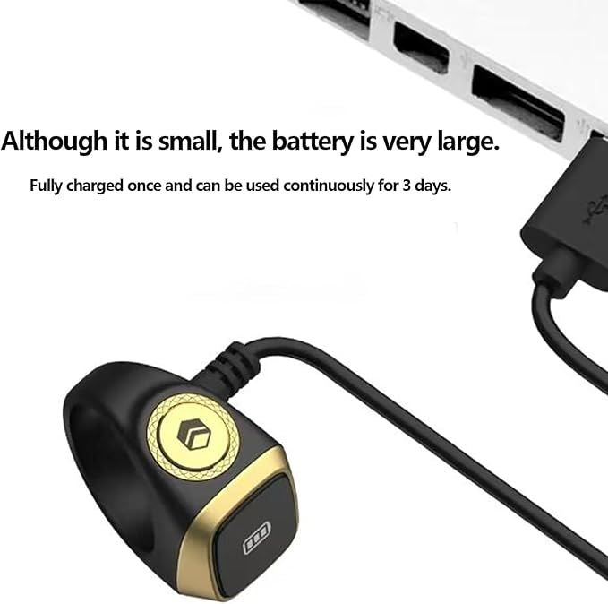 Zikr Ring – World's Smallest Smart Ring with OLED Display & Tasbeeh Counter