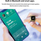Zikr Ring – World's Smallest Smart Ring with OLED Display & Tasbeeh Counter
