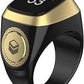 Zikr Ring – World's Smallest Smart Ring with OLED Display & Tasbeeh Counter